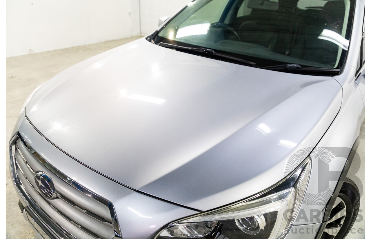 6/2015 Subaru Outback 2.0D Premium MY15 4d Wagon Ice Silver Metallic Turbo Diesel 2.0L
