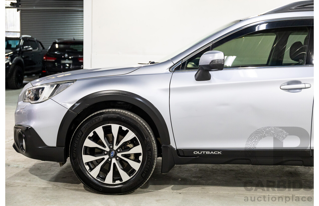6/2015 Subaru Outback 2.0D Premium MY15 4d Wagon Ice Silver Metallic Turbo Diesel 2.0L