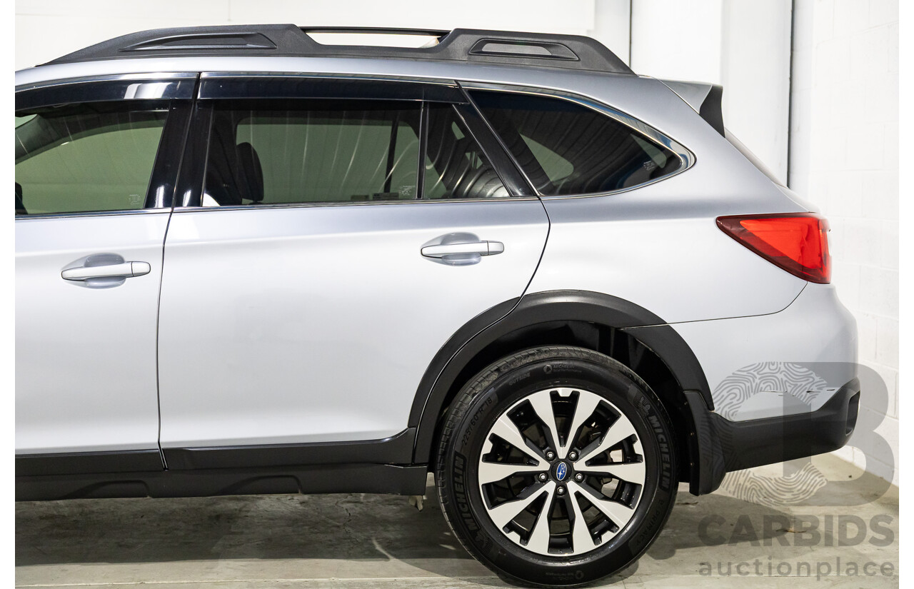 6/2015 Subaru Outback 2.0D Premium MY15 4d Wagon Ice Silver Metallic Turbo Diesel 2.0L