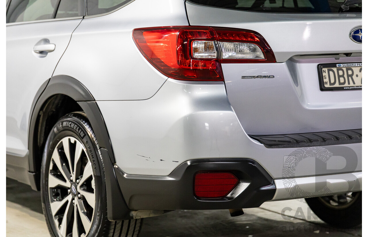 6/2015 Subaru Outback 2.0D Premium MY15 4d Wagon Ice Silver Metallic Turbo Diesel 2.0L