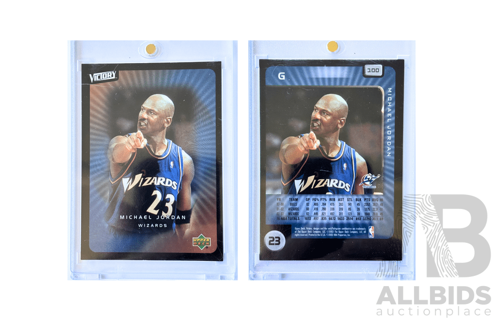Michael Jordan 2002-03 Upper Deck Victory