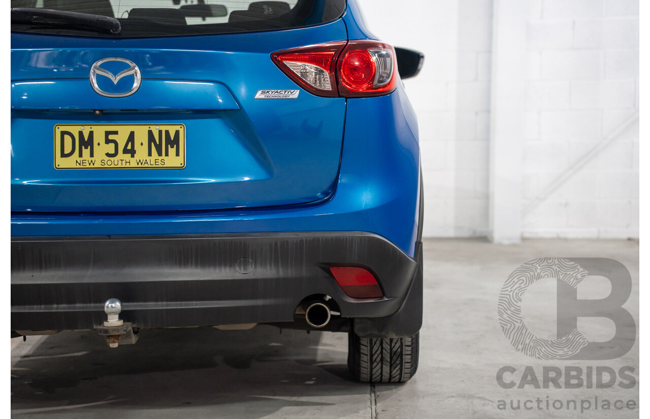 4/2013 Mazda CX-5 Maxx Sport (4x4) MY13 4d Wagon Blue 2.2L