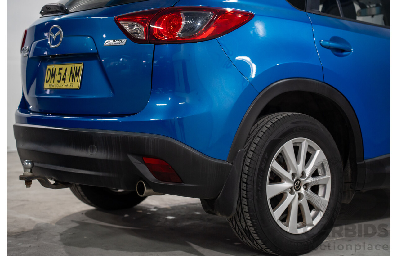 4/2013 Mazda CX-5 Maxx Sport (4x4) MY13 4d Wagon Blue 2.2L