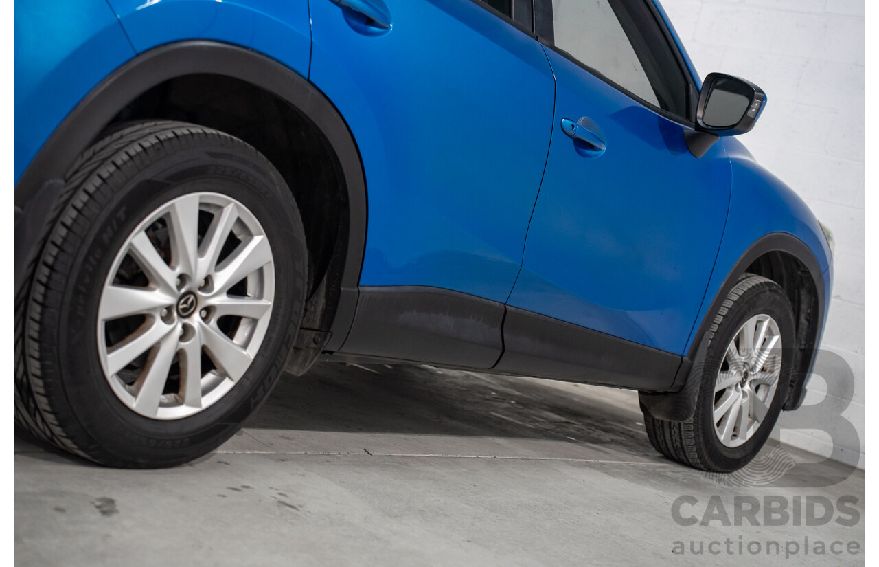 4/2013 Mazda CX-5 Maxx Sport (4x4) MY13 4d Wagon Blue 2.2L