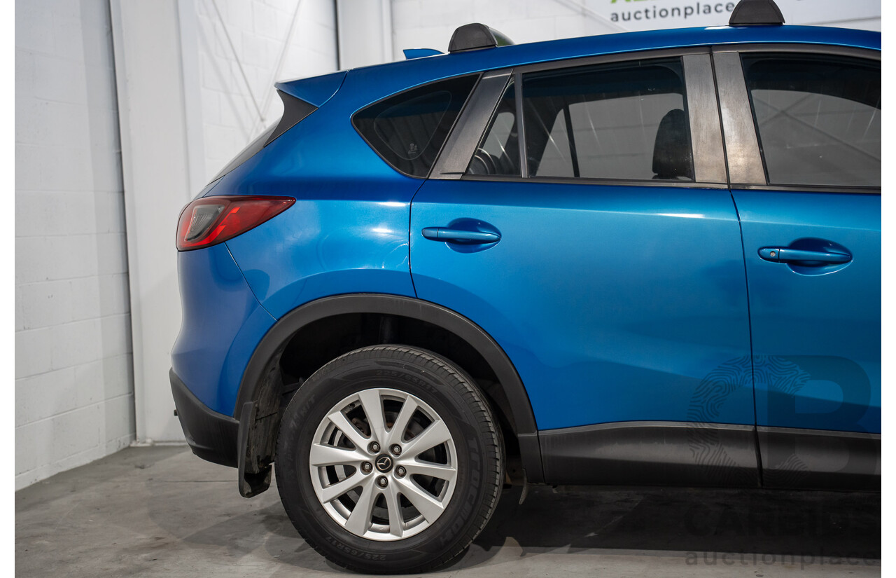 4/2013 Mazda CX-5 Maxx Sport (4x4) MY13 4d Wagon Blue 2.2L