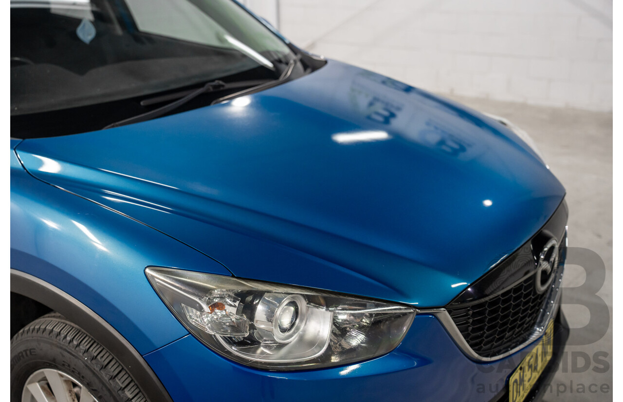 4/2013 Mazda CX-5 Maxx Sport (4x4) MY13 4d Wagon Blue 2.2L