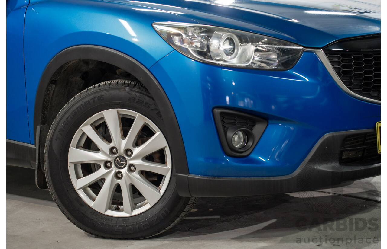 4/2013 Mazda CX-5 Maxx Sport (4x4) MY13 4d Wagon Blue 2.2L