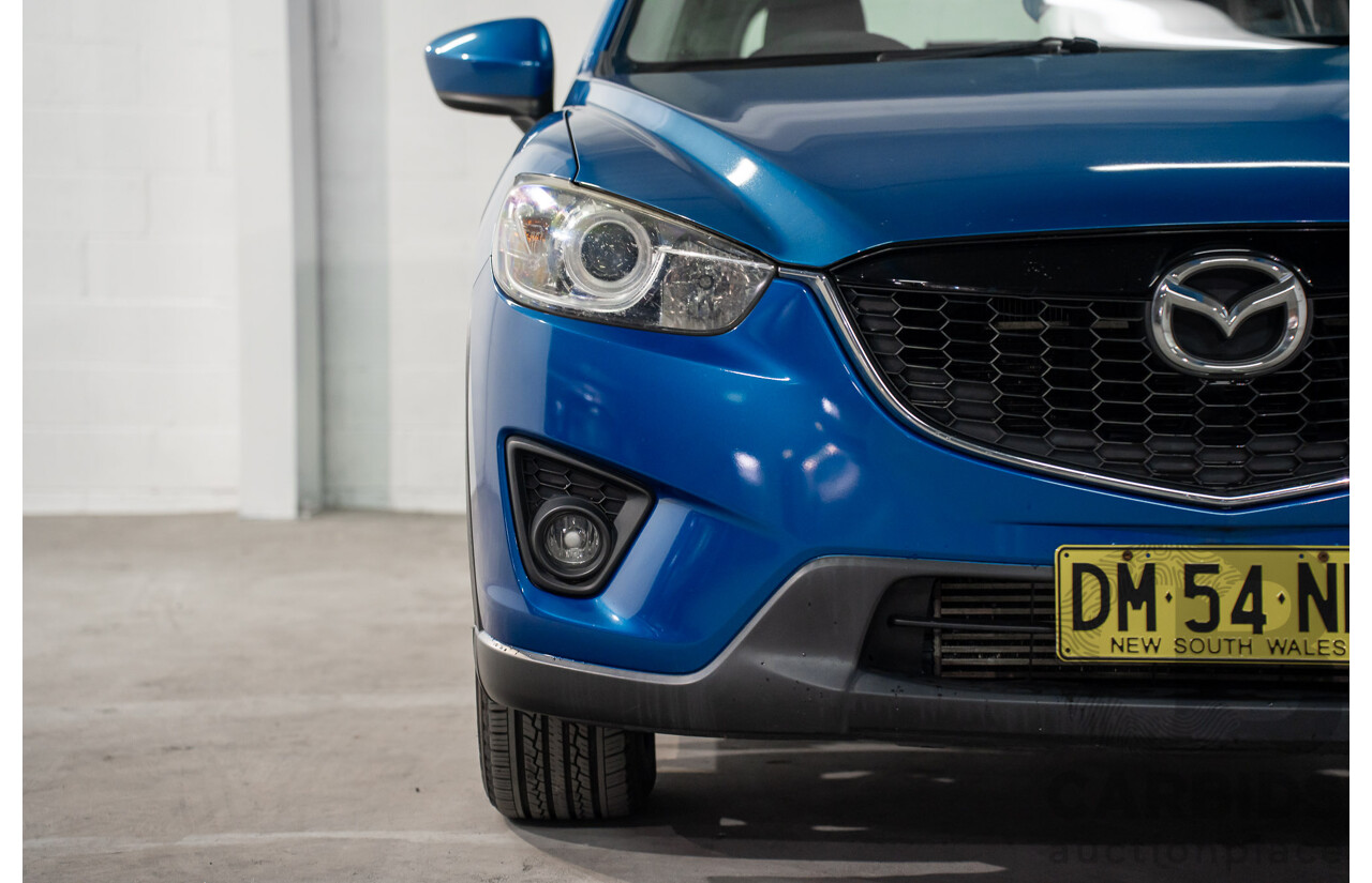 4/2013 Mazda CX-5 Maxx Sport (4x4) MY13 4d Wagon Blue 2.2L