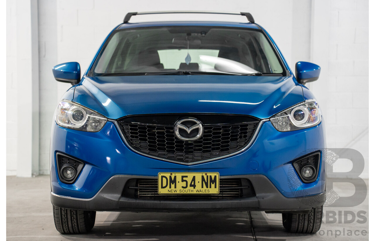 4/2013 Mazda CX-5 Maxx Sport (4x4) MY13 4d Wagon Blue 2.2L