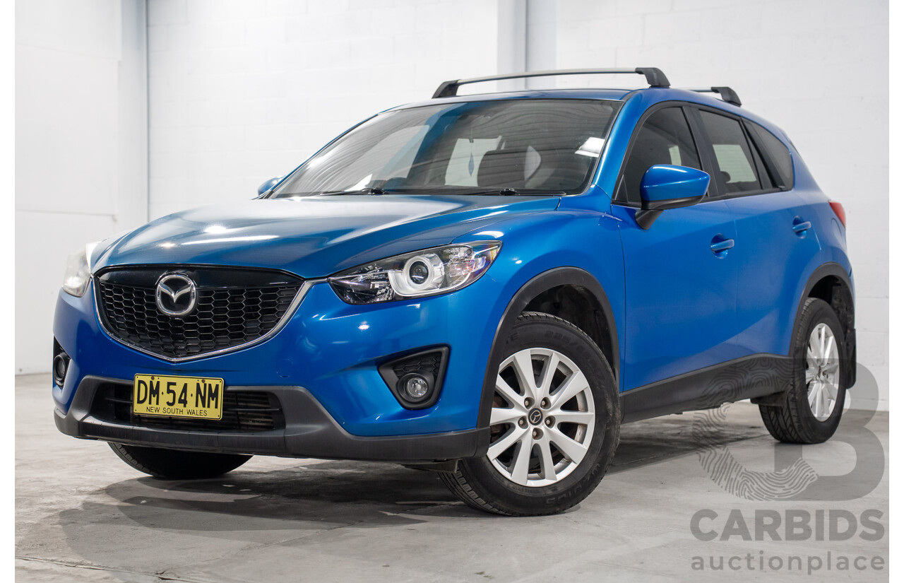 4/2013 Mazda CX-5 Maxx Sport (4x4) MY13 4d Wagon Blue 2.2L