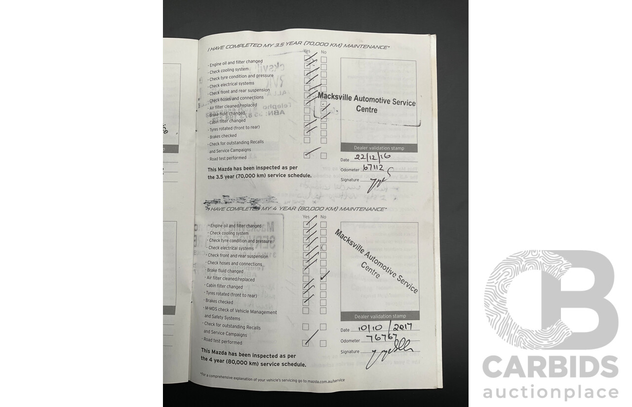 4/2013 Mazda CX-5 Maxx Sport (4x4) MY13 4d Wagon Blue 2.2L