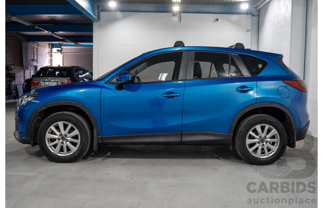 4/2013 Mazda CX-5 Maxx Sport (4x4) MY13 4d Wagon Blue 2.2L
