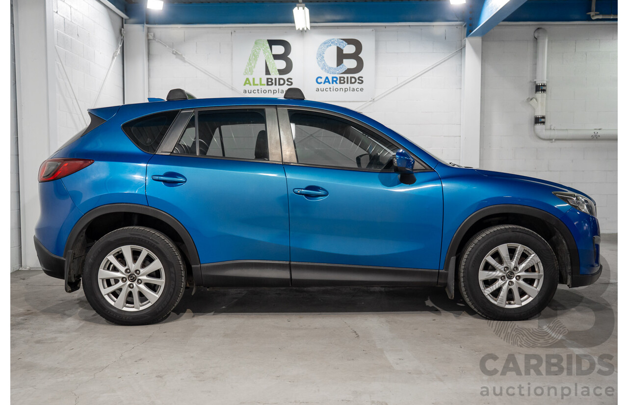 4/2013 Mazda CX-5 Maxx Sport (4x4) MY13 4d Wagon Blue 2.2L