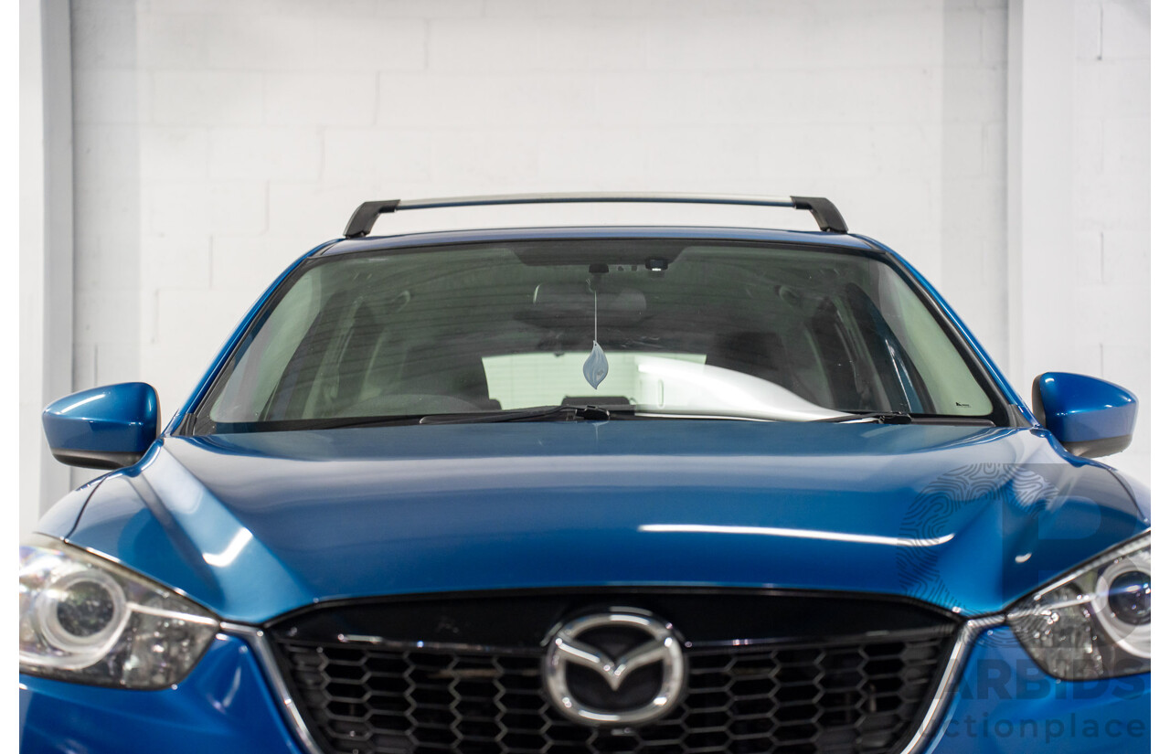 4/2013 Mazda CX-5 Maxx Sport (4x4) MY13 4d Wagon Blue 2.2L