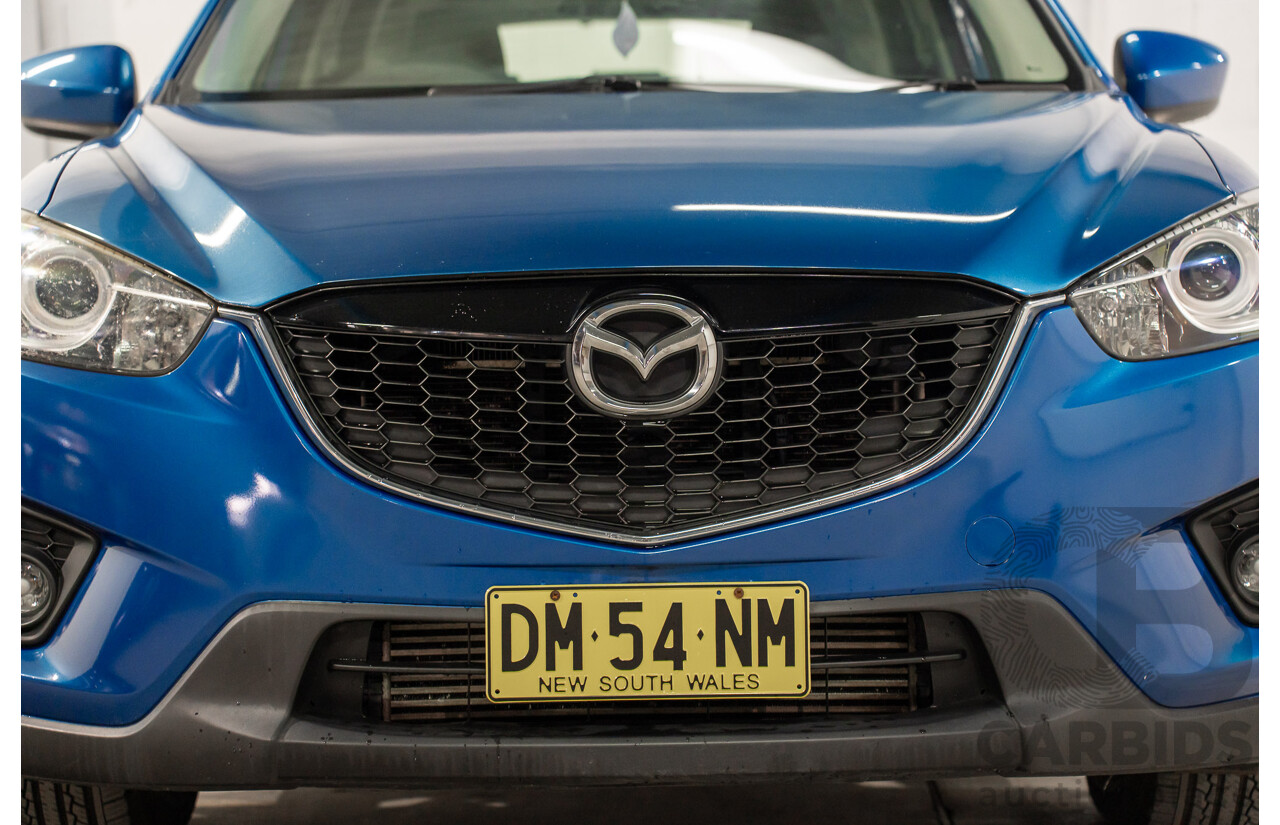 4/2013 Mazda CX-5 Maxx Sport (4x4) MY13 4d Wagon Blue 2.2L