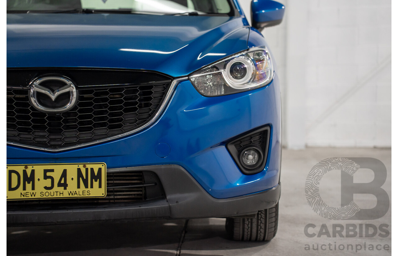 4/2013 Mazda CX-5 Maxx Sport (4x4) MY13 4d Wagon Blue 2.2L
