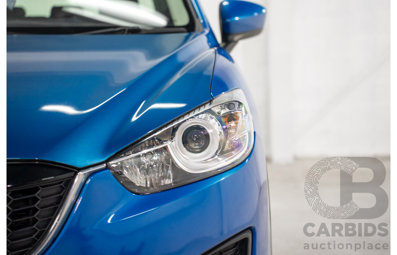 4/2013 Mazda CX-5 Maxx Sport (4x4) MY13 4d Wagon Blue 2.2L