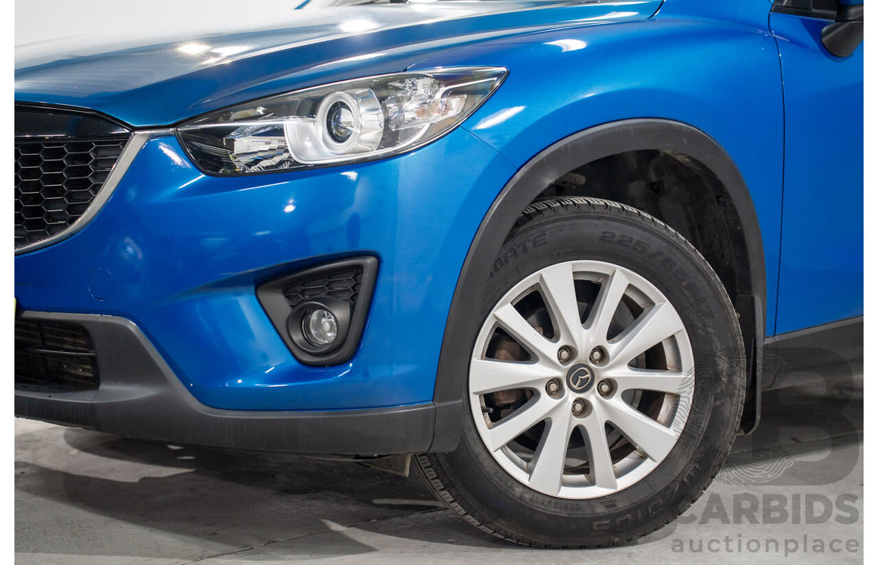 4/2013 Mazda CX-5 Maxx Sport (4x4) MY13 4d Wagon Blue 2.2L