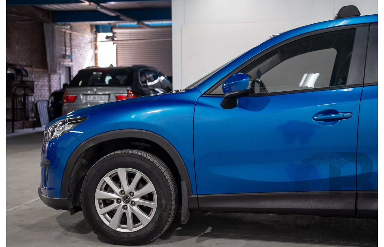 4/2013 Mazda CX-5 Maxx Sport (4x4) MY13 4d Wagon Blue 2.2L