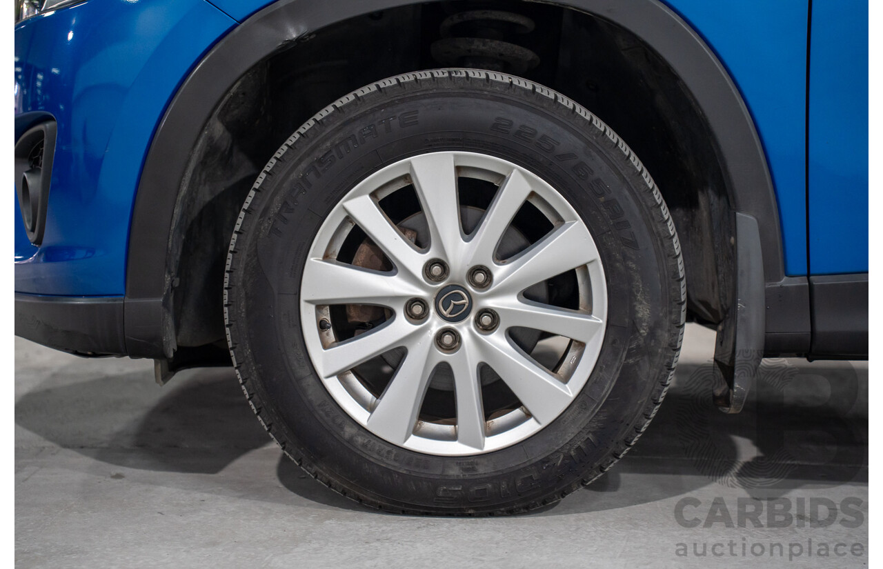 4/2013 Mazda CX-5 Maxx Sport (4x4) MY13 4d Wagon Blue 2.2L