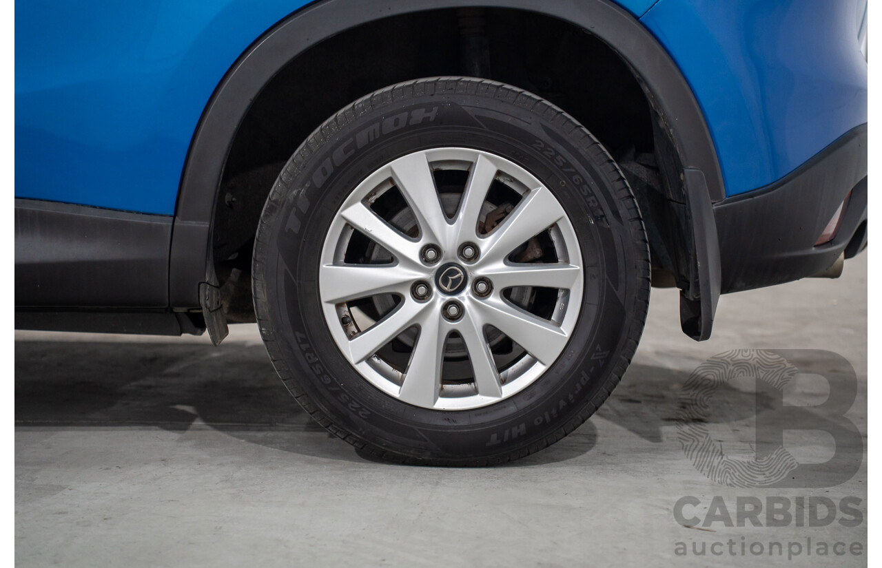 4/2013 Mazda CX-5 Maxx Sport (4x4) MY13 4d Wagon Blue 2.2L