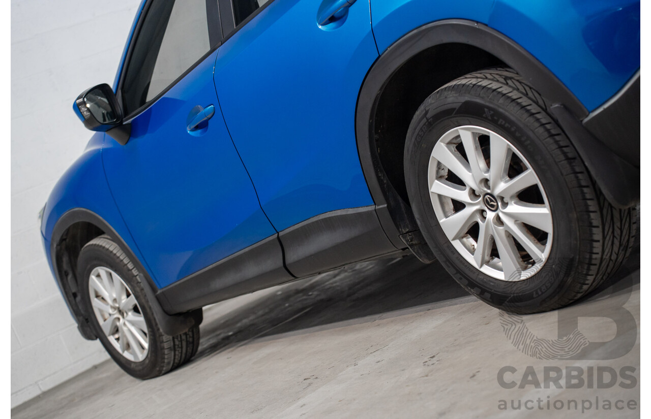 4/2013 Mazda CX-5 Maxx Sport (4x4) MY13 4d Wagon Blue 2.2L