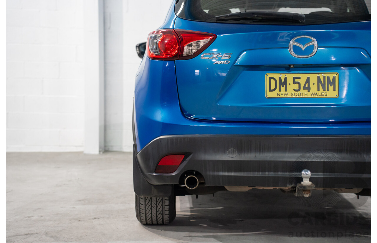4/2013 Mazda CX-5 Maxx Sport (4x4) MY13 4d Wagon Blue 2.2L