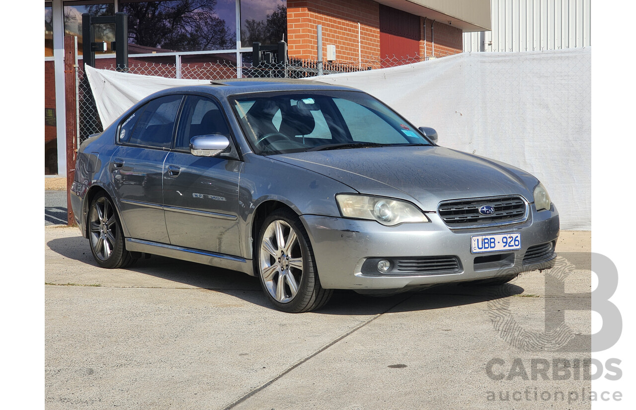 1/2006 Subaru Liberty 3.0r-B MY06 4d Sedan Grey 3.0L