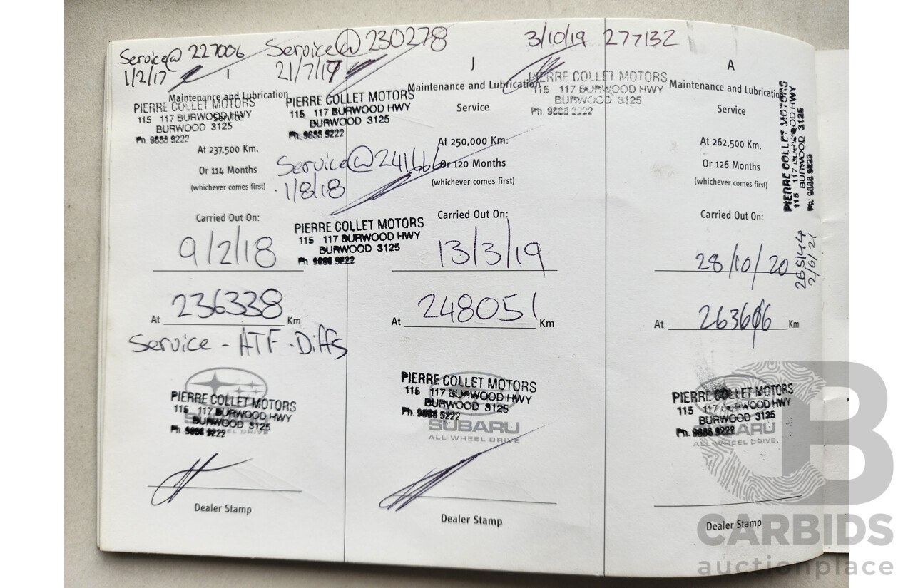 1/2006 Subaru Liberty 3.0r-B MY06 4d Sedan Grey 3.0L