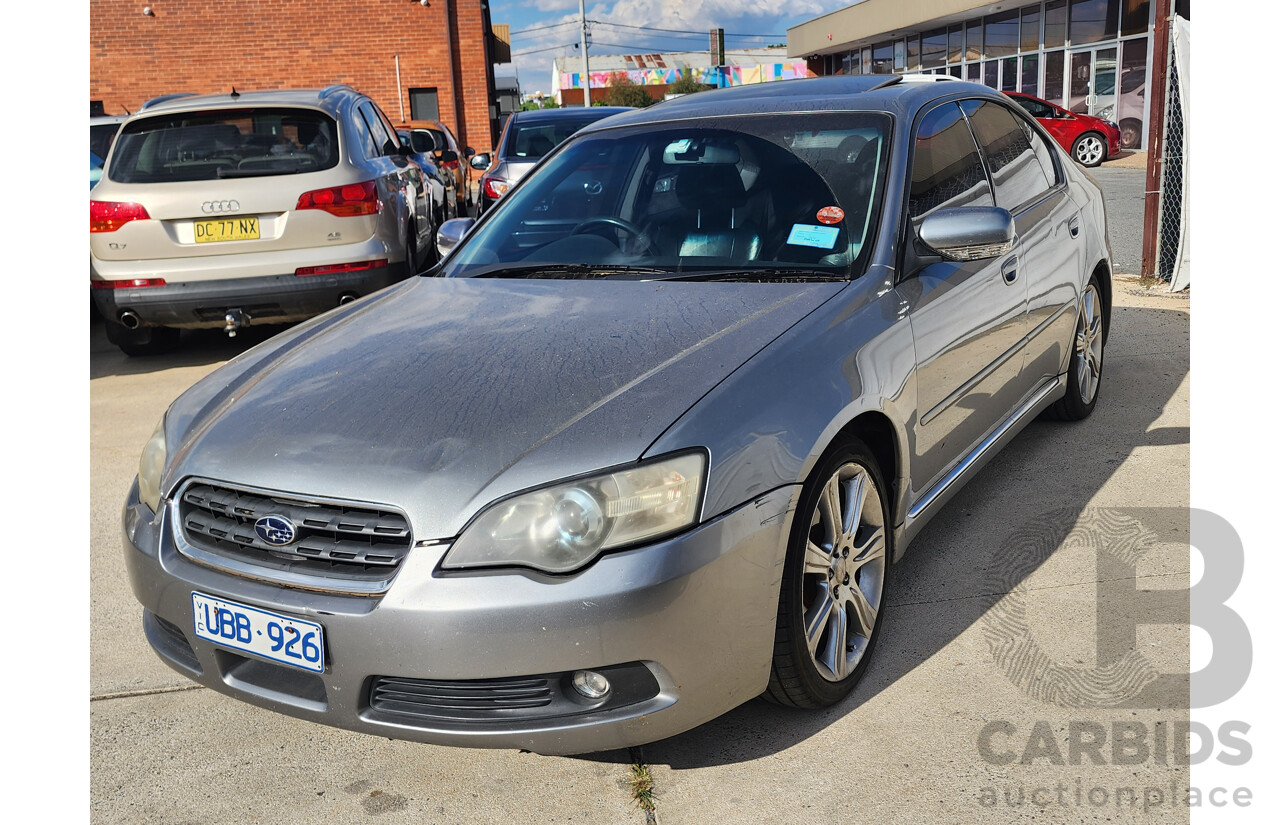 1/2006 Subaru Liberty 3.0r-B MY06 4d Sedan Grey 3.0L