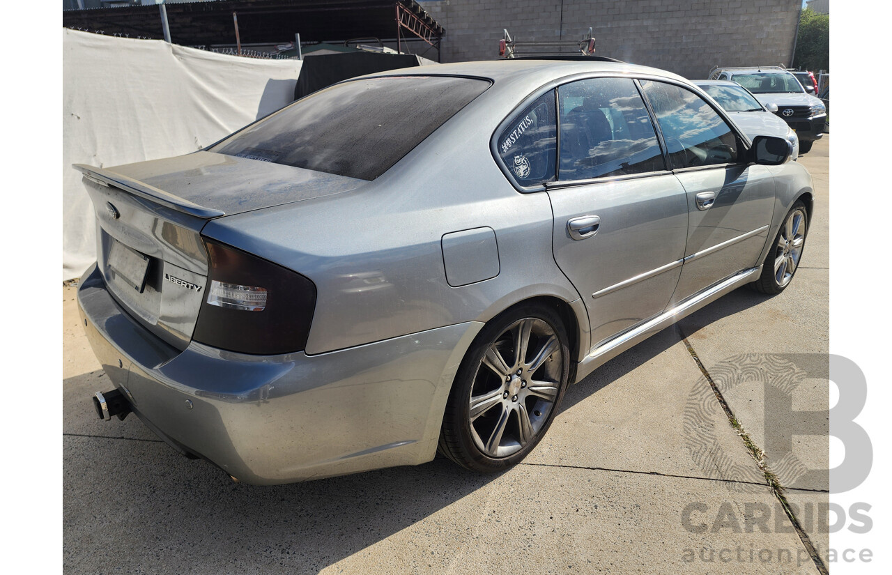 1/2006 Subaru Liberty 3.0r-B MY06 4d Sedan Grey 3.0L