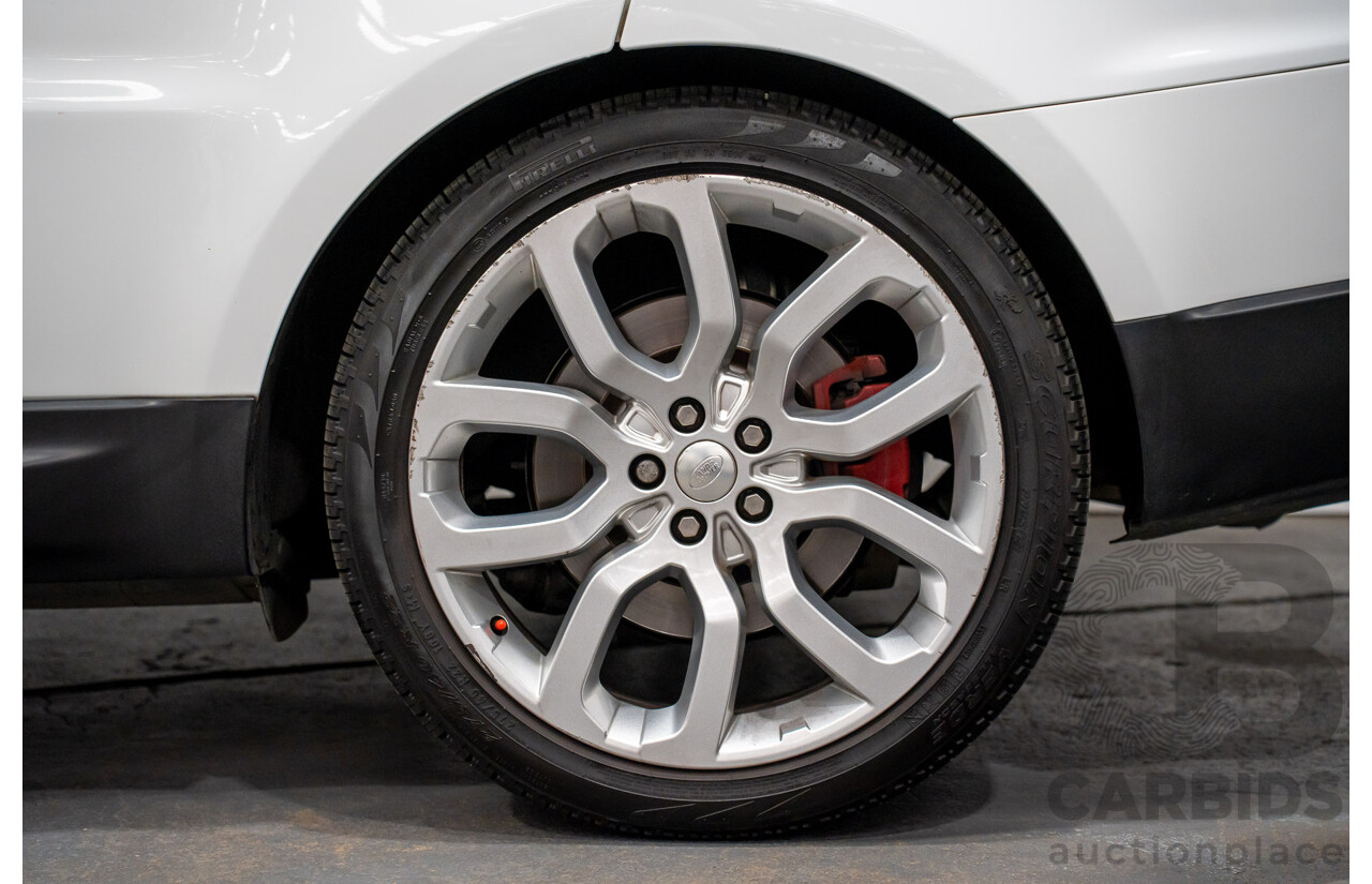 01/2015 Range Rover Range Rover SPORT (AWD) SDV6 HSE LW MY15 4D Wagon Fuji White Turbo Diesel 3.0L