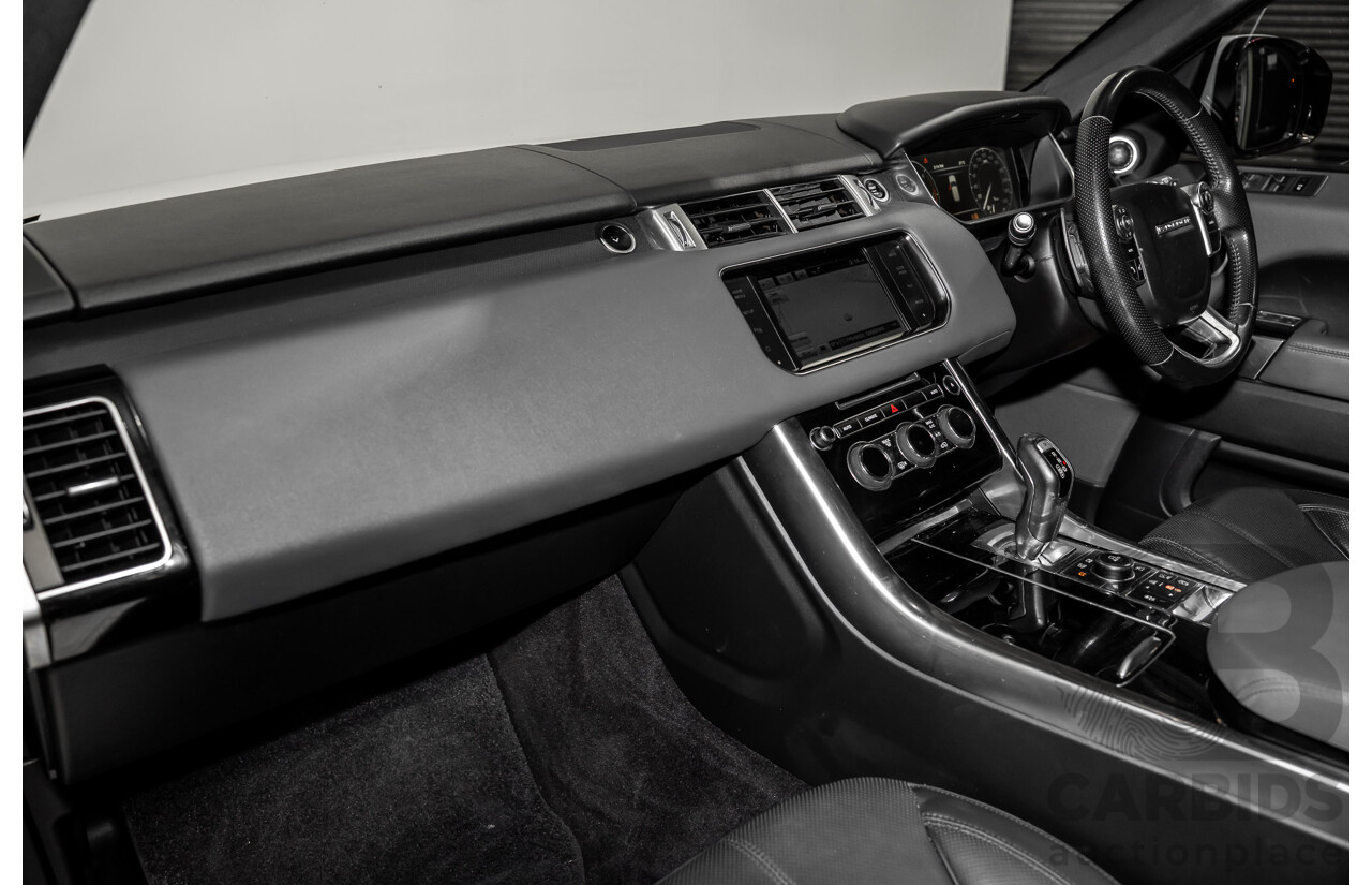 01/2015 Range Rover Range Rover SPORT (AWD) SDV6 HSE LW MY15 4D Wagon Fuji White Turbo Diesel 3.0L