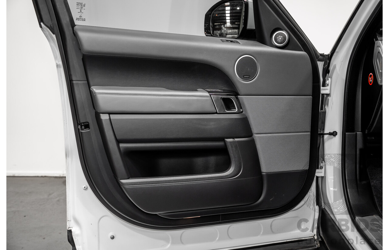 01/2015 Range Rover Range Rover SPORT (AWD) SDV6 HSE LW MY15 4D Wagon Fuji White Turbo Diesel 3.0L