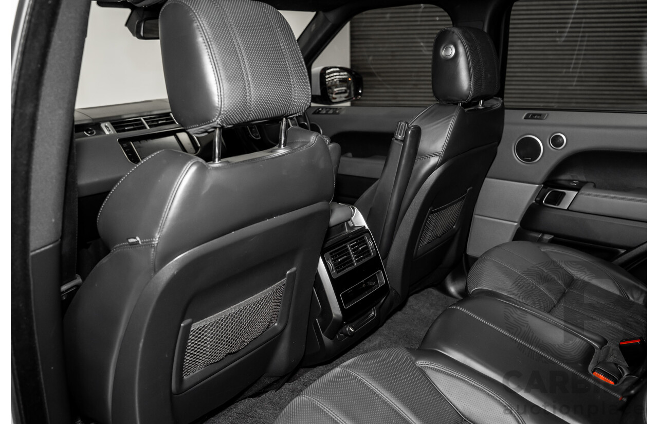 01/2015 Range Rover Range Rover SPORT (AWD) SDV6 HSE LW MY15 4D Wagon Fuji White Turbo Diesel 3.0L