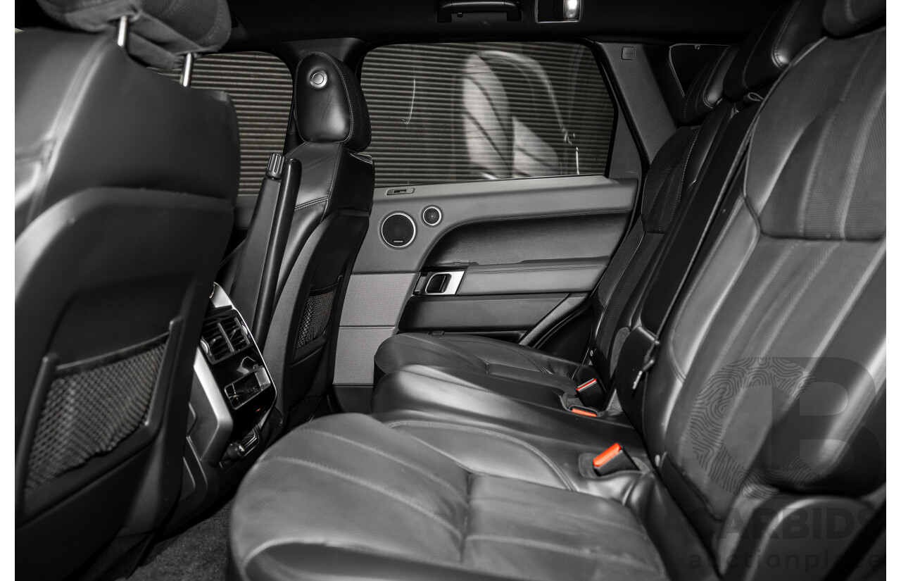 01/2015 Range Rover Range Rover SPORT (AWD) SDV6 HSE LW MY15 4D Wagon Fuji White Turbo Diesel 3.0L