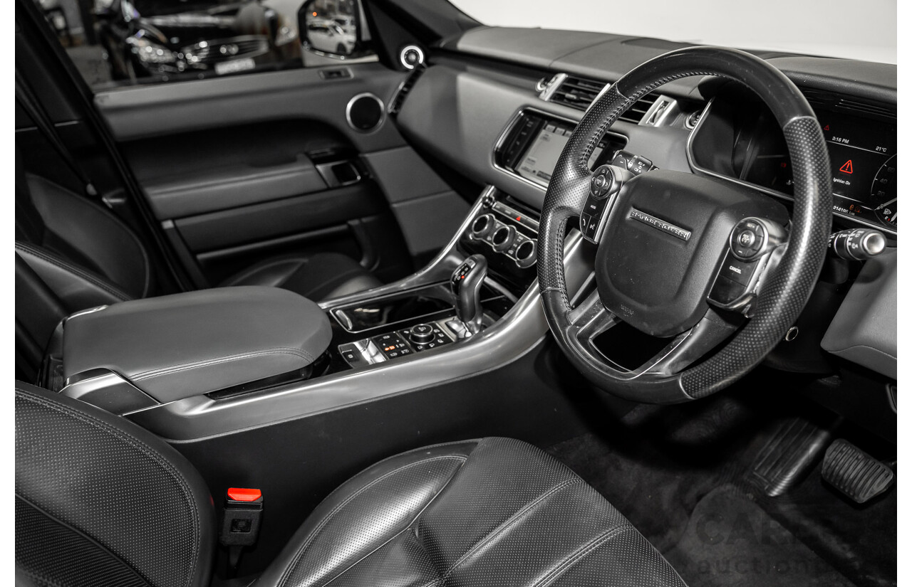 01/2015 Range Rover Range Rover SPORT (AWD) SDV6 HSE LW MY15 4D Wagon Fuji White Turbo Diesel 3.0L