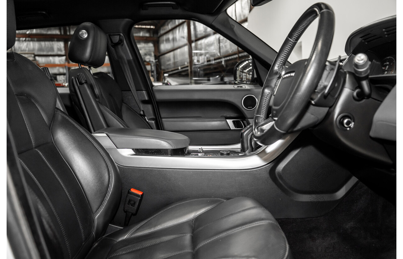 01/2015 Range Rover Range Rover SPORT (AWD) SDV6 HSE LW MY15 4D Wagon Fuji White Turbo Diesel 3.0L