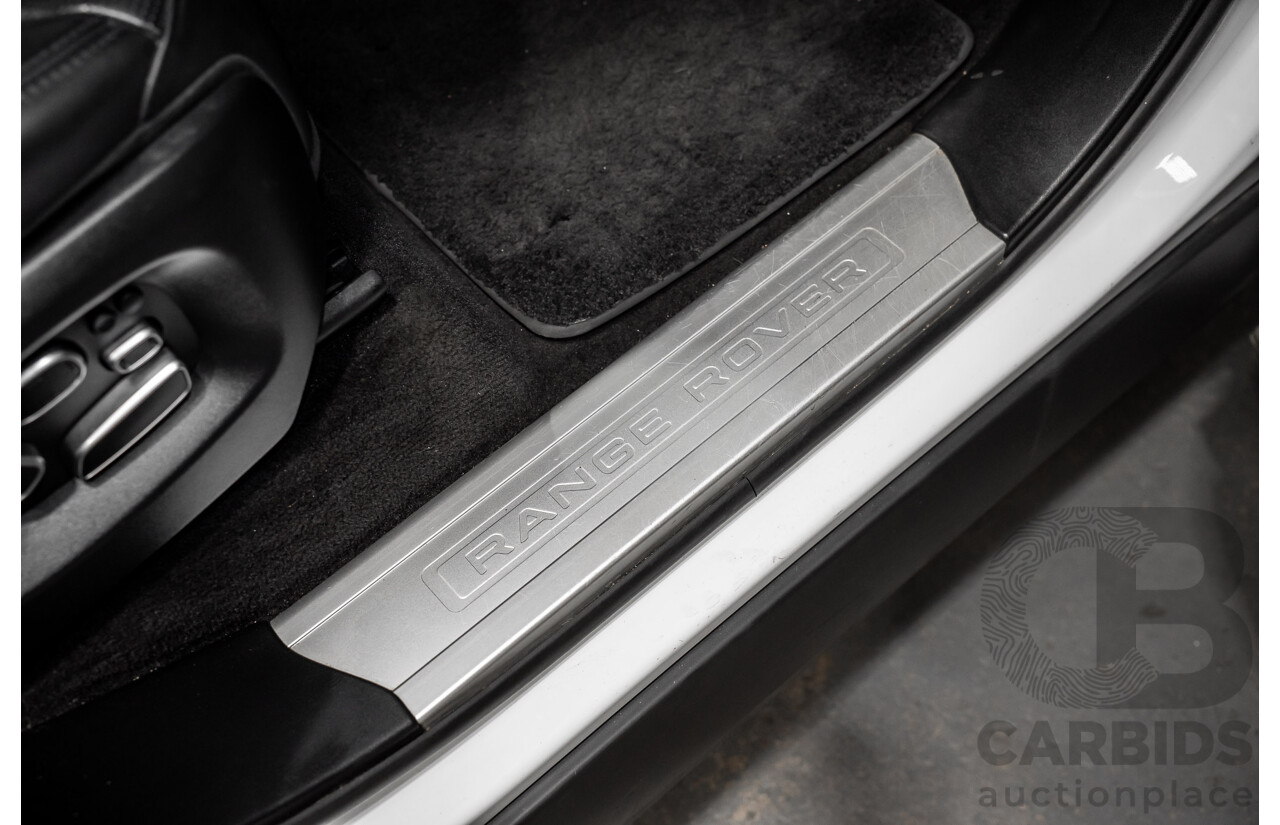 01/2015 Range Rover Range Rover SPORT (AWD) SDV6 HSE LW MY15 4D Wagon Fuji White Turbo Diesel 3.0L