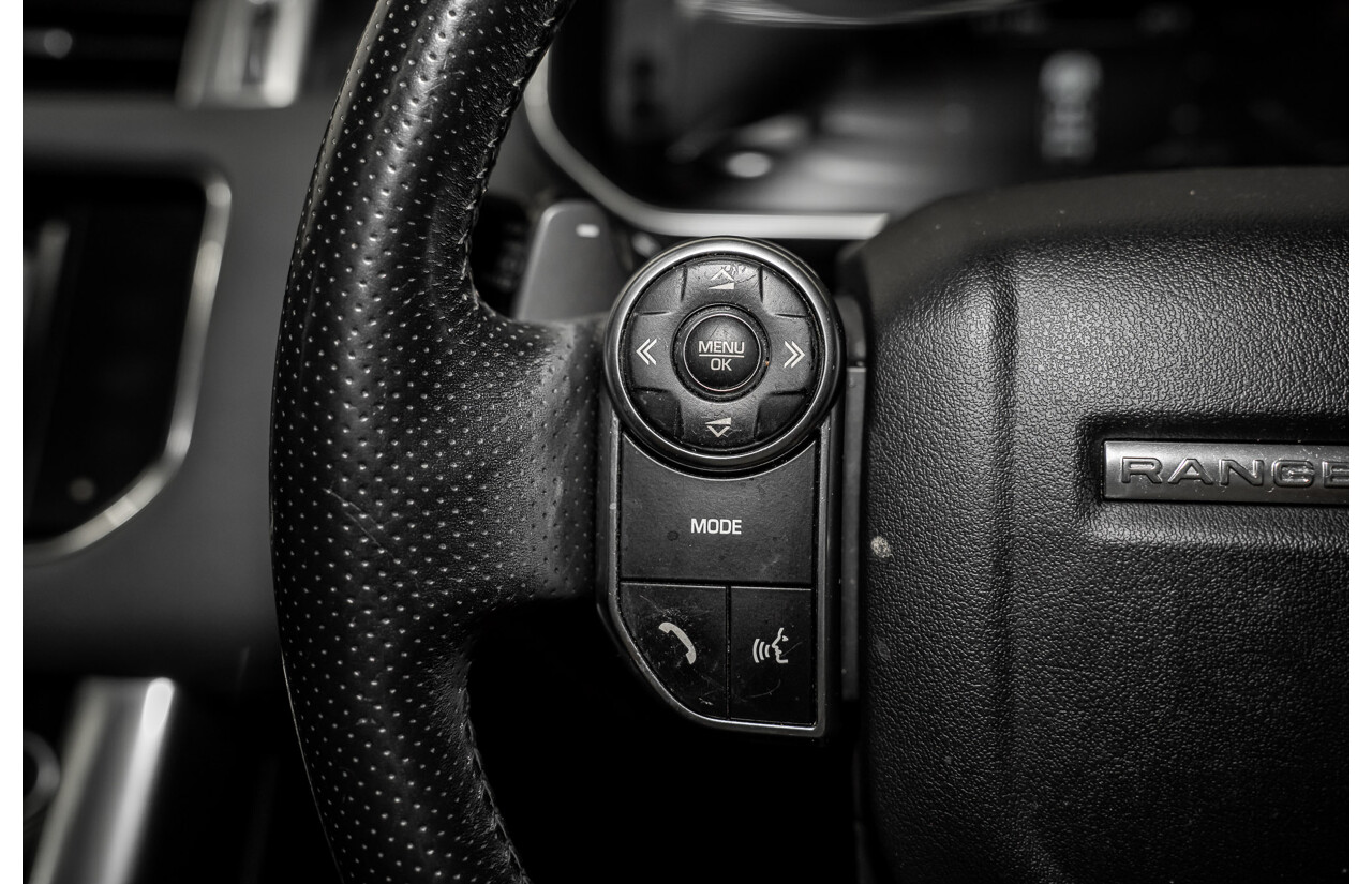 01/2015 Range Rover Range Rover SPORT (AWD) SDV6 HSE LW MY15 4D Wagon Fuji White Turbo Diesel 3.0L