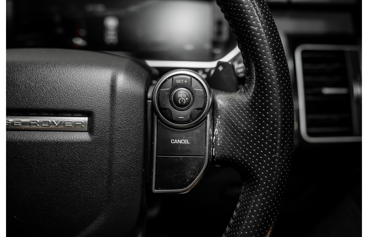 01/2015 Range Rover Range Rover SPORT (AWD) SDV6 HSE LW MY15 4D Wagon Fuji White Turbo Diesel 3.0L