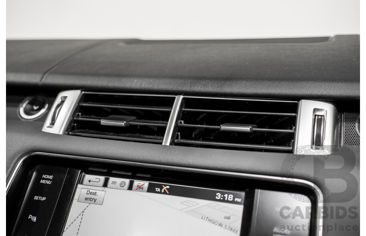 01/2015 Range Rover Range Rover SPORT (AWD) SDV6 HSE LW MY15 4D Wagon Fuji White Turbo Diesel 3.0L