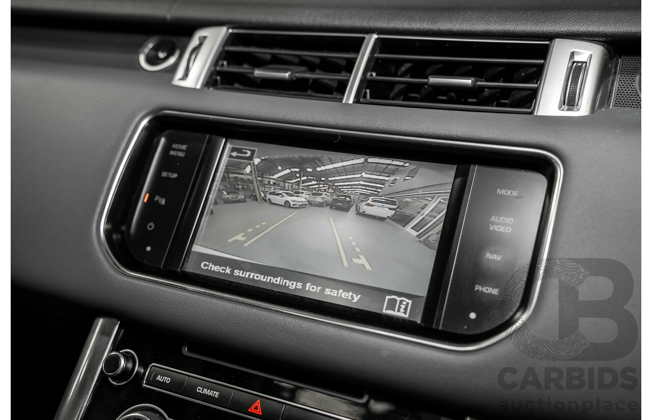 01/2015 Range Rover Range Rover SPORT (AWD) SDV6 HSE LW MY15 4D Wagon Fuji White Turbo Diesel 3.0L