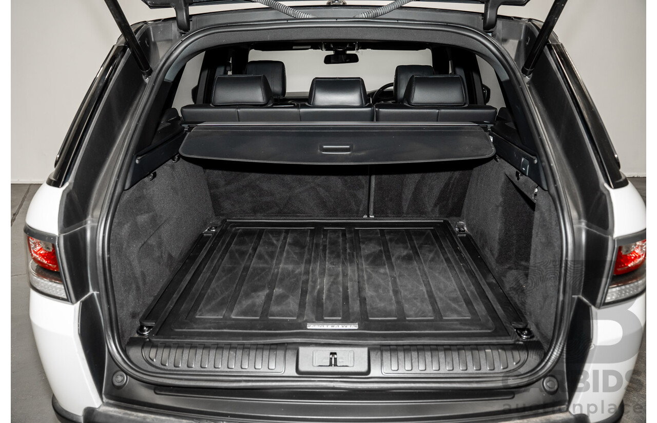 01/2015 Range Rover Range Rover SPORT (AWD) SDV6 HSE LW MY15 4D Wagon Fuji White Turbo Diesel 3.0L