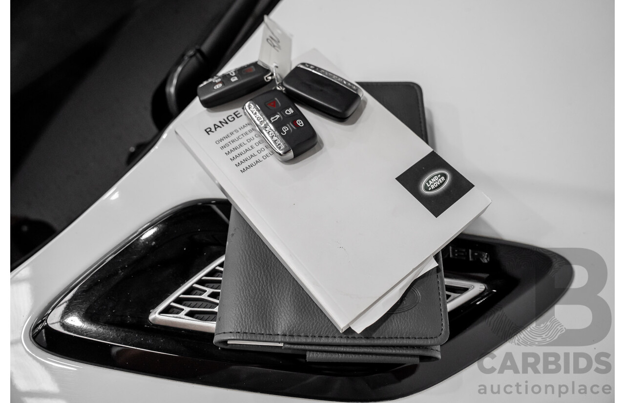 01/2015 Range Rover Range Rover SPORT (AWD) SDV6 HSE LW MY15 4D Wagon Fuji White Turbo Diesel 3.0L