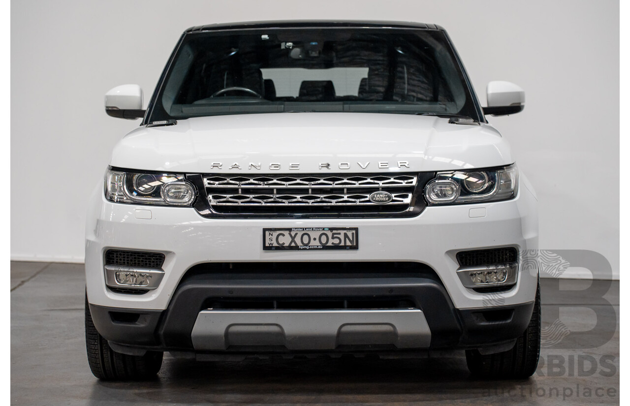 01/2015 Range Rover Range Rover SPORT (AWD) SDV6 HSE LW MY15 4D Wagon Fuji White Turbo Diesel 3.0L