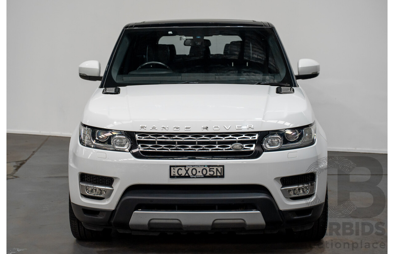 01/2015 Range Rover Range Rover SPORT (AWD) SDV6 HSE LW MY15 4D Wagon Fuji White Turbo Diesel 3.0L