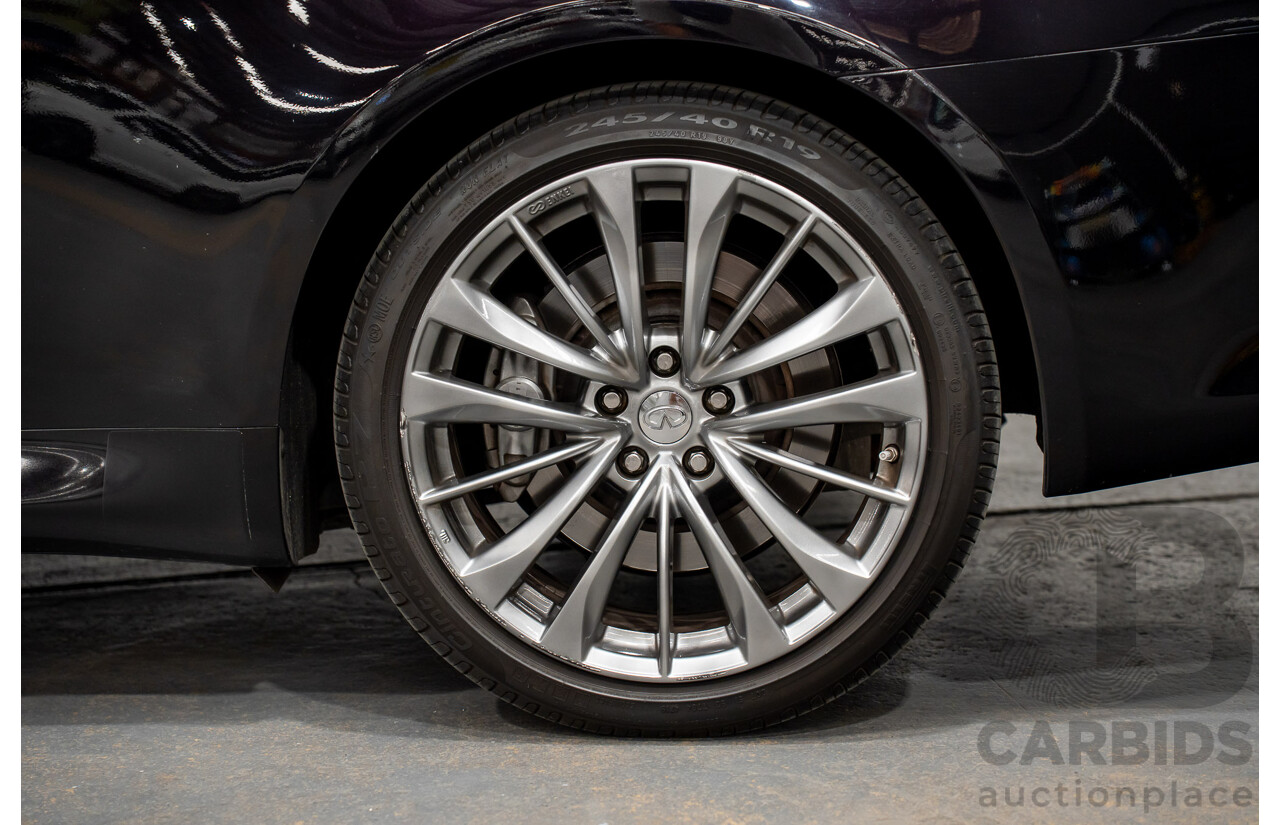 12/2014 Infiniti Q60 3.7 S PREMIUM RWD  2D Convertible Black Supercharged 3.7L - Modified