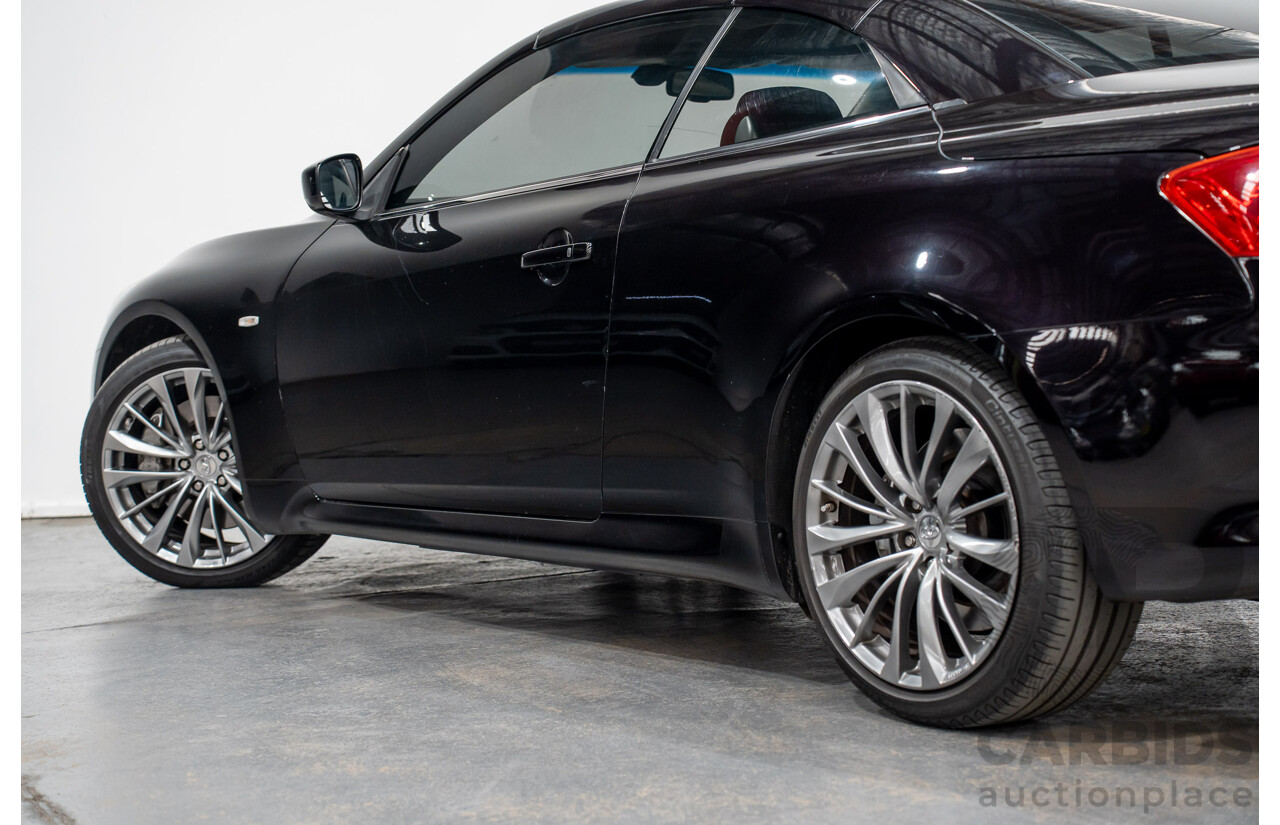 12/2014 Infiniti Q60 3.7 S PREMIUM RWD  2D Convertible Black Supercharged 3.7L - Modified