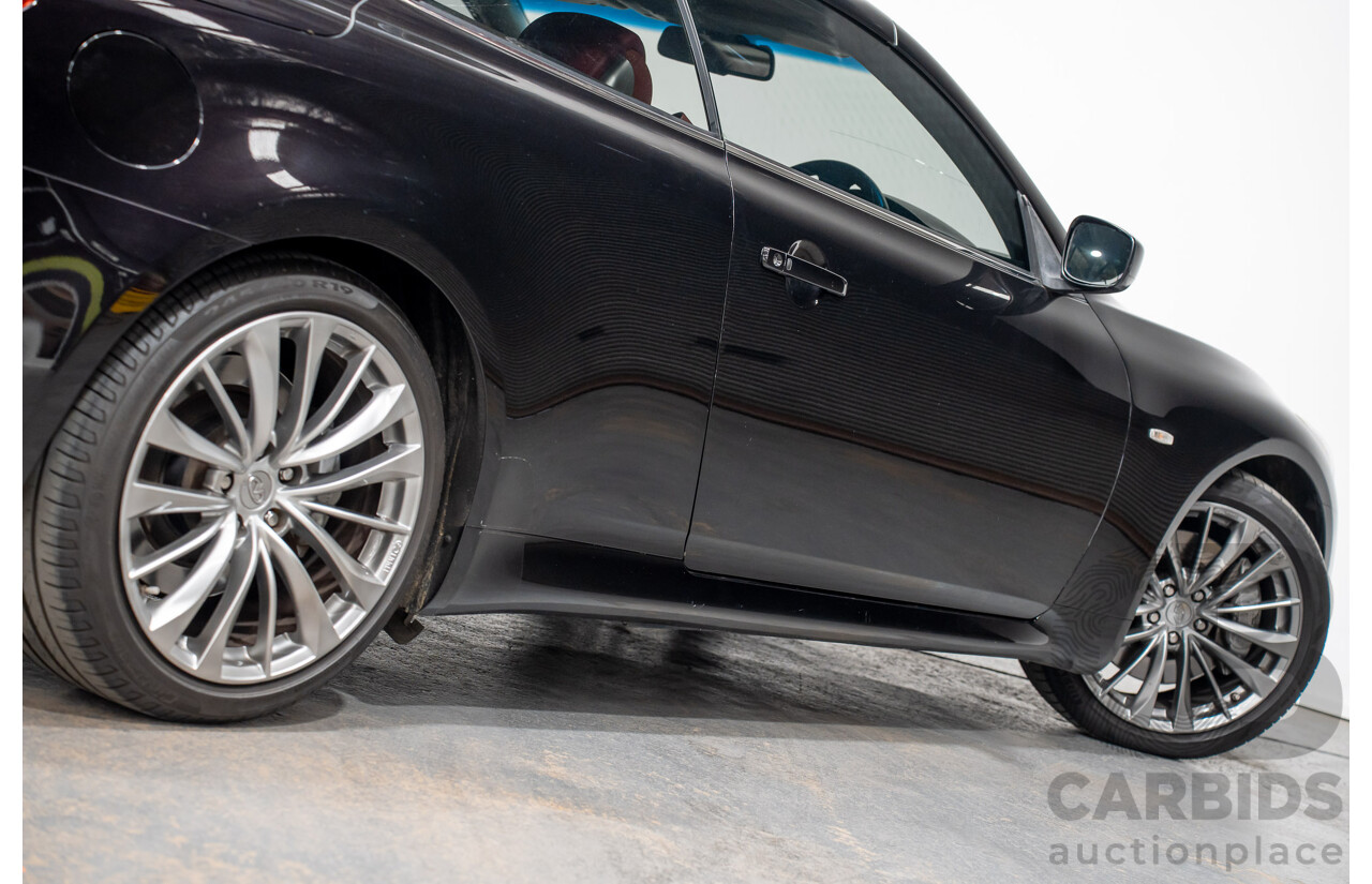 12/2014 Infiniti Q60 3.7 S PREMIUM RWD  2D Convertible Black Supercharged 3.7L - Modified